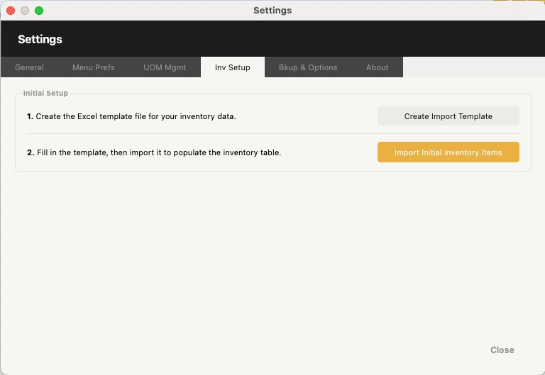 Settings Utilities tab